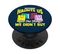 Nada Nos perfila como Cosas Que no compramos Adicto PopSockets PopGrip Adhesivo