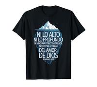 Nada Nos separará del Amor de Dios Romanos 8:39 Iceberg Camiseta