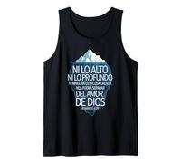Nada Nos separará del Amor de Dios Romanos 8:39 Iceberg Camiseta sin Mangas