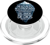 Nada Nos separará del Amor de Dios Romanos 8:39 Iceberg PopSockets PopGrip para MagSafe