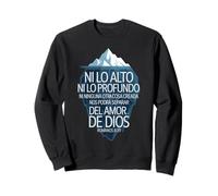 Nada Nos separará del Amor de Dios Romanos 8:39 Iceberg Sudadera