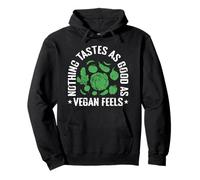 Nada Sabe Tan Bien como la sensación Vegana Sudadera con Capucha