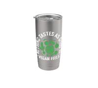 Nada sabe tan bien como la sensación vegana Vaso térmico de acero inoxidable de doble pared