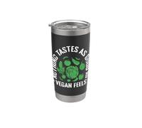 Nada sabe tan bien como la sensación vegana Vaso térmico de acero inoxidable de doble pared