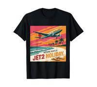 Nada supera a Unas Vacaciones con JET2 Camisetas Divertidas con Frases Camisetas gráficas para Mujer