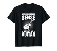 Nada Tiene Sentido sin mi Guitarra Camiseta gráfica económica