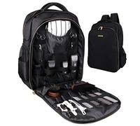 NADAENMF Organizador de bolsas de peluquería para cortapelos y suministros, bolsas portátiles y estuches para hombres, mochila de peluquería para herramientas de peluquería, almacenamiento de bolsa de