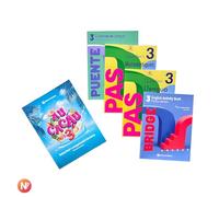 Nadal Edarca - Pack reforç 3r Primària | 5 quaderns de repàs: Valencià, Castellà, Matemàtiques, Anglés, Comprensió lectora | Estiu Vacances | 8-9 anys