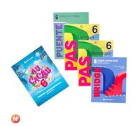 Nadal Edarca - Pack reforç 6é Primària | 5 quaderns de repàs: Valencià, Castellà, Matemàtiques, Anglés, Comprensió lectora | Estiu Vacances | 11-12 anys