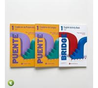 Nadal Edarca - Pack refuerzo 1º ESO / Secundaria | 3 cuadernos de repaso: Lengua castellana, Matemáticas, Inglés | Verano Vacaciones | 12-13 años