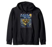 Nadando Golden Retriever Art Nadador Perro Le Encanta Nadar Sudadera con Capucha