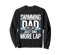 Nadando Papá Solo Un Lap Nadar Más Sudadera