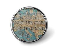 Nadar en el mar, emprender viajes por carretera, juegos de pins, frases, insignias, pins de solapa, mapas rústicos, botones de viaje para jeans, juego de pins novedosos para mochilas, pins de solapa,