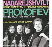 Nadarejshvili : Quatuor à cordes n° 1 (1ère Mondiale) - Prokofiev : Quatuors à cordes n° 1 et n° 2