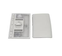 NADCFN 6Q0947291A 6Q0959613A Luz de lectura delantera para techo compatible con VW Polo 9N 2002-2010 Fox EU Altea Leon Toledo Luz de Techo Interior de Coche(2 piece set)