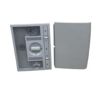 NADCFN 6Q0959613A Luz de lectura delantera gris para techo, compatible con VW Polo 9N (2002-2010), Fox EU, Altea, León y Toledo. Luz de Techo Interior de Coche(Two piece set)