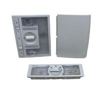 NADCFN 6Q0959613A Luz de lectura delantera gris para techo, compatible con VW Polo 9N (2002-2010), Fox EU, Altea, León y Toledo. Luz de Techo Interior de Coche(Three piece set)