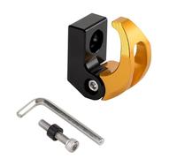 NADCFN Accesorios de Motocicleta compatibles con Yamaha MT01 03 07 09 MT10 MT15,Gancho Modificado para Bomba de Manillar,Gancho para Almacenamiento de Casco.(Gold)