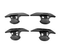 NADCFN Adhesivos embellecedores para manijas de puertas de Toyota Avanza, Premio y Veloz, compatibles con Cross (modelos 2022 en adelante).(Carbon Fiber Pattern)