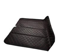 NADCFN Cama para Dormir Coche Cama de Viaje para Coche, colchón Plegable, no Inflable, Silla para vehículo, sofá, cojín para Dormir, Campamento Colchón De Aire para(Black Red)
