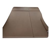 NADCFN Cama para Dormir Coche Colchón de Aire no Inflable Duradero para vehículo, Asiento Trasero Universal, Cuna de Viaje montada en el Coche, Tela de Felpa Colchón De Aire para(Brown)