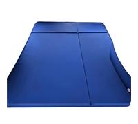 NADCFN Cama para Dormir Coche Colchón de Aire no Inflable Duradero para vehículo, Asiento Trasero Universal, Cuna de Viaje montada en el Coche, Tela de Felpa Colchón De Aire para(Blue)