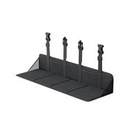 NADCFN Cama para Dormir Coche Colchón Extensible para Asiento Trasero de Coche, Franela, Cama de Viaje no Inflable de 4 Capas, Universal Colchón De Aire para(Black)