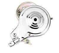 NADCFN Freno de Tambor de Banda Trasera Apto para Bicicleta, Triciclo, Freno de Bicicleta, Tambor, Triciclo, Frenos de Tambor, Bicicleta de Tierra(90MM Silver)