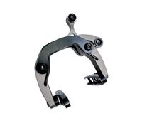 NADCFN Freno de Tambor de Banda Trasera Freno de Bicicleta Plegable, Pinza de Freno en V Compatible con Pinza de Freno de llanta de Bicicleta Brompton Kit de Freno de Rodillo Trasero(Titanium 1 pcs)