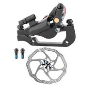 NADCFN Freno mecánico de Bicicleta, Freno de presión de Aceite, Frenos Laterales Dobles, Pinza de Bicicleta MTB Delantera y Trasera(Rear Brake Rotor)