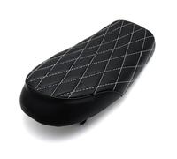 NADCFN Funda Asiento Asiento de Motocicleta Vintage con Joroba para Honda CG, CB750, CB200, CB350, CL350, CB400/550, Compatible con Kawasaki.(CB248)