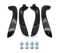 NADCFN Kit de manijas interiores de puerta delantera izquierda y derecha para Renault Megane 3 MK3 Fluence 2008-2016 809540001R 809600007R(Piano 4PCS)