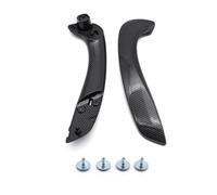 NADCFN Kit de manijas interiores de puerta delantera izquierda y derecha para Renault Megane 3 MK3 Fluence 2008-2016 809540001R 809600007R(Carbon Right Kit)
