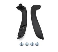 NADCFN Kit de manijas interiores de puerta delantera izquierda y derecha para Renault Megane 3 MK3 Fluence 2008-2016 809540001R 809600007R(Black Right Kit)
