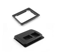 NADCFN Maneta De Portón Trasero 8E5863627 8E5863638 Cubierta de manija de alfombra de maletero trasero compatible con Audi A3 A4 B6 B7 B8 S4 A5 S5 A6 C6 Manija de puerta exterior