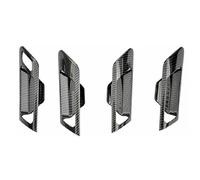 NADCFN Maneta De Portón Trasero Juego de 4 embellecedores para manijas interiores de puertas de coche, compatibles con Golf MK6 2010-2013 Manija de puerta exterior