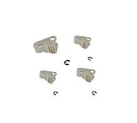 NADCFN Manilla Tirador Lateral 1016009-00-B Kit de reparación de manija de puerta para Tesla Model S, arnés de microinterruptor 1042845-00-B con clips para panel de puerta(Four)