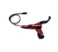 NADCFN Palanca de Freno hidráulico de 2 y 3 pistones, Palanca de Freno de Aceite SM2A SM2Y, Palanca de 2 Pines y 3 Pines para Bicicleta y Scooter(3pinRedRight)