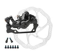 NADCFN Pinza de Freno de Disco mecánico, Cable Delantero y Trasero, Pinza de Freno de Disco, Pinza mecánica para Bicicleta de montaña(Rear 1pc 160mm)