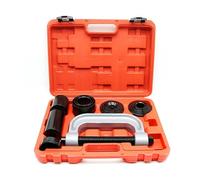NADCFN Prensa de Junta esférica 4 en 1, Herramienta de extracción de buje, Kit de Herramientas de extracción de Juntas en U, adaptadores 4x4 para Extractor de Volante Motor Extractor de Volante de