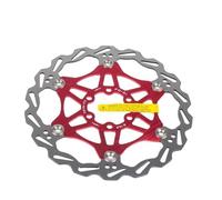 NADCFN Rotor de Freno de Disco MTB Bicicleta Rotor Flotante disipación de Calor 140mm 160mm Rotor 180mm 203mm Accesorios de Ciclismo(1pc 180MM-Red)