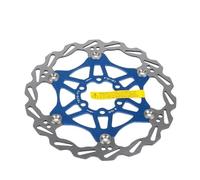 NADCFN Rotor de Freno de Disco MTB Bicicleta Rotor Flotante disipación de Calor 140mm 160mm Rotor 180mm 203mm Accesorios de Ciclismo(1pc 203MM-Blue)