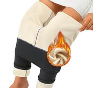 Nadeer Leggins Termicos Mujer Invierno de Pantalones con Forro Casual Cozy Cálido Cintura Alta Elásticos Pantalón Slim Fit Leggins