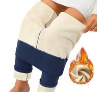 Nadeer Leggins Termicos Mujer Invierno de Pantalones con Forro Casual Cozy Cálido Cintura Alta Elásticos Pantalón Slim Fit Leggins