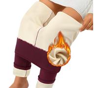 Nadeer Leggins Termicos Mujer Invierno de Pantalones con Forro Casual Cozy Cálido Cintura Alta Elásticos Pantalón Slim Fit Leggins