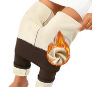 Nadeer Leggins Termicos Mujer Invierno de Pantalones con Forro Casual Cozy Cálido Cintura Alta Elásticos Pantalón Slim Fit Leggins