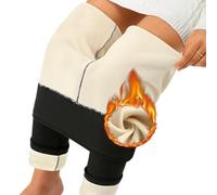 Nadeer Leggins Termicos Mujer Invierno de Pantalones con Forro Casual Cozy Cálido Cintura Alta Elásticos Pantalón Slim Fit Leggins