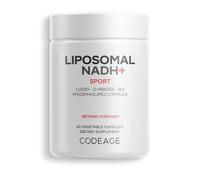 NADH+ liposomal - 60 cápsulas vegetales - codeage