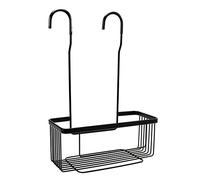 Nadi Collection Estante de Ducha para Colgar en Grifo, Cesto de Ducha Colgante de Acero Inoxidable, Sin Taladro, Negro Mate, Soporta hasta 15 kg, 26 x 11 x 38 cm