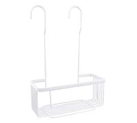 Nadi Collection Estante de Ducha para Colgar en Grifo, Cesto de Ducha Colgante de Acero Inoxidable, Sin Taladro, Blanco Mate, Soporta hasta 15 kg, 26 x 11 x 38 cm